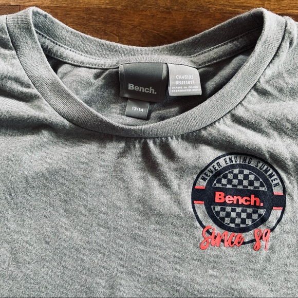 Boy’s Long-sleeve Bench Shirt (Size 13/14) - Picture 2 of 3